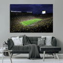 Michigan Wolverines Football Canvas Wall Decor, Football
