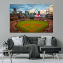 St. Louis Cardinals Baseball Team Print - Busch Stadium Wall