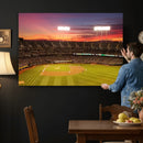 Oakland Athletics Baseball Team Print - Oakland Coliseum