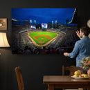 Truist Park Night Game Canvas Art - Atlanta Braves Stadium