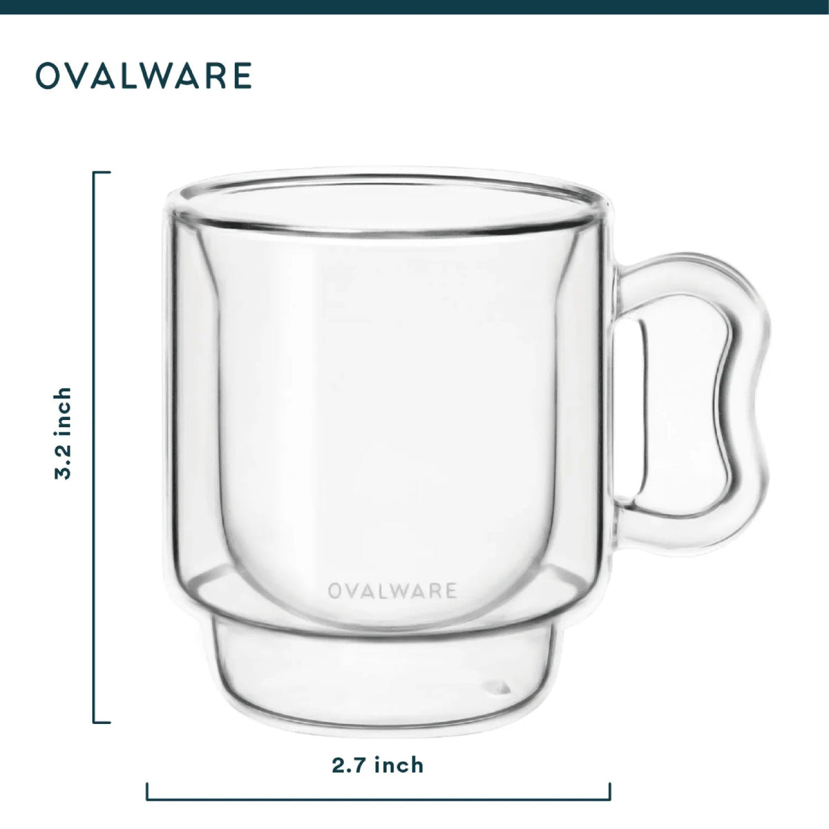 Double Wall Espresso Cups - 120ml/4oz, photo 5 of 12