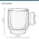 Double Wall Espresso Cups - 120ml/4oz