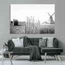 Vintage Farmhouse Black and White Triptych Wall Art – Giclee