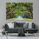 Wormsloe State Plantation Driveway Wall Art Canvas Print by MyGreatCanvas | Canvas Wall Art Prints | Photo Prints & Wall Decor