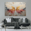 Golden Angel Wings Wall Art Canvas Print – Stunning Abstract by MyGreatCanvas | Canvas Wall Art Prints | Photo Prints & Wall Decor