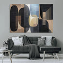 Minimalist Wabi Sabi Abstract Geometric Wall Art Canvas