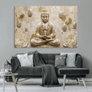 Serene Buddha Wall Art | Yoga Room Decor and Meditation Wall