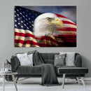American Flag Eagle Symbol Wall Art, American Flag Eagle by MyGreatCanvas | Canvas Wall Art Prints | Photo Prints & Wall Decor