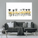 Farmhouse Wall Art Sheep Print | Ready to Hang Framed Canvas by MyGreatCanvas | Canvas Wall Art Prints | Photo Prints & Wall Decor