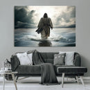 Jesus Walking on Water Wall Art | Canvas Print | Ready to