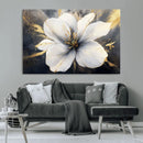 White Flower Wall Art Canvas Print | Ready to Hang | by MyGreatCanvas | Canvas Wall Art Prints | Photo Prints & Wall Decor