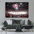 Amerant Bank Arena Wall Art Canvas Print - Basketball Arena by MyGreatCanvas | Canvas Wall Art Prints | Photo Prints & Wall Decor