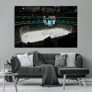 American Airlines Center Dallas Stars Wall Art Canvas Print