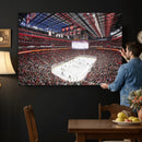 Barton Malow Little Caesars Arena Detroit Wall Art Canvas