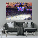 Madison New York Rangers Hockey Stadium Wall Art Canvas