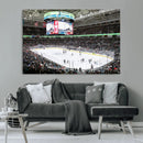 Sharks Arena Blackhawks Sharks Ice Hockey Stadium Wall Art by MyGreatCanvas | Canvas Wall Art Prints | Photo Prints & Wall Decor