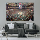 United Center Chicago Bulls Stadium Wall Art Canvas Print