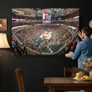 United Center Chicago Bulls Stadium Wall Art Canvas Print