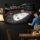 Vaudoise Lausanne Ice Hockey Arena Stadium Wall Art Canvas,