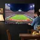 NC State Wolfpack Canvas Print - Raleigh Carter-Finley