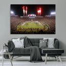 Framed Florida State Seminoles Football Team Print -