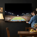 SMU Mustangs Football Team Print - Dallas Gerald J. Ford