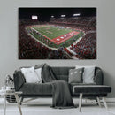 Houston Cougars Football Team Print - Houston TDECU Stadium