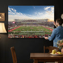 Framed Houston Cougars Football Team Print - Houston TDECU