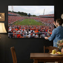 Virginia Cavaliers Football Team Print - Charlottesville Scott Stadium Print Wall Art Canvas by MyGreatCanvas | Canvas Wall Art Prints | Photo Prints & Wall Decor