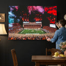 Virginia Tech Hokies Football Team Print - Blacksburg Lane