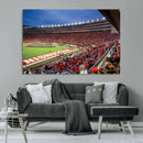 Wisconsin Badgers Football Team Print - Madison Camp Randall by MyGreatCanvas | Canvas Wall Art Prints | Photo Prints & Wall Decor