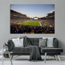 Pittsburgh Panthers Football Team Print - Pittsburgh by MyGreatCanvas | Canvas Wall Art Prints | Photo Prints & Wall Decor