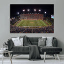 Demon Deacons Print Canvas, Football Team Print -