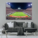 Wolfpack Football Team Print - Raleigh Carter-Finley Stadium