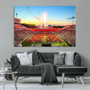North Carolina State University Canvas Print, North Carolina