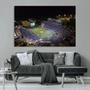 Duke University Blue Devils Football Print Canvas - Durham
