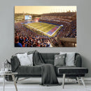 University of Kansas Jayhawks Football Team Print - Lawrence by MyGreatCanvas | Canvas Wall Art Prints | Photo Prints & Wall Decor
