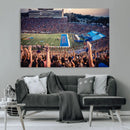 University of Kansas Jayhawks Football Team Art Print - by MyGreatCanvas | Canvas Wall Art Prints | Photo Prints & Wall Decor