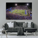 University of Kansas Jayhawks Football Team Print - Lawrence by MyGreatCanvas | Canvas Wall Art Prints | Photo Prints & Wall Decor