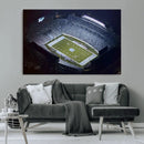 University of North Carolina Tar Heels Football Team Print - by MyGreatCanvas | Canvas Wall Art Prints | Photo Prints & Wall Decor