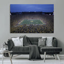 University of Michigan Wolverines Football Team Print - Ann by MyGreatCanvas | Canvas Wall Art Prints | Photo Prints & Wall Decor