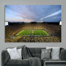 Michigan Stadium Wall Art Canvas Print, Vibrant Game Day by MyGreatCanvas | Canvas Wall Art Prints | Photo Prints & Wall Decor