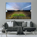 University of Michigan Wolverines Football Team Print - Ann by MyGreatCanvas | Canvas Wall Art Prints | Photo Prints & Wall Decor