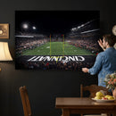 Cincinnati Bearcats Football Team Print - Nippert Stadium