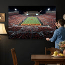 Oklahoma State Cowboys Canvas Print, Football Team Print -