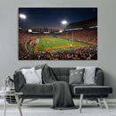Clemson University Tigers Art Print, Football Team Print -