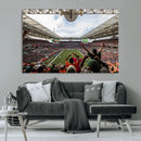 Miami Hurricanes Football Team Wall Art Print - Miami Hard