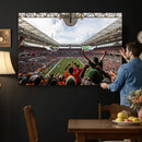 Miami Hurricanes Football Team Wall Art Print - Miami Hard