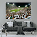 Michigan State Spartans Football Canvas Print - East Lansing