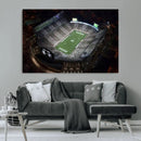 Michigan State Spartans Football Team Print - East Lansing